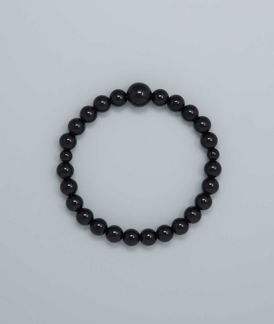 Pure Black Onyx Bracelet - Kyoto KanbeJuzu