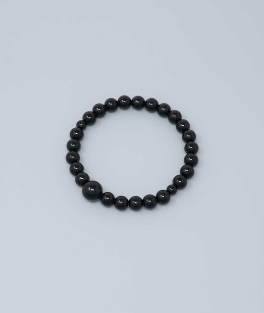 Pure Black Onyx Bracelet - Kyoto KanbeJuzu
