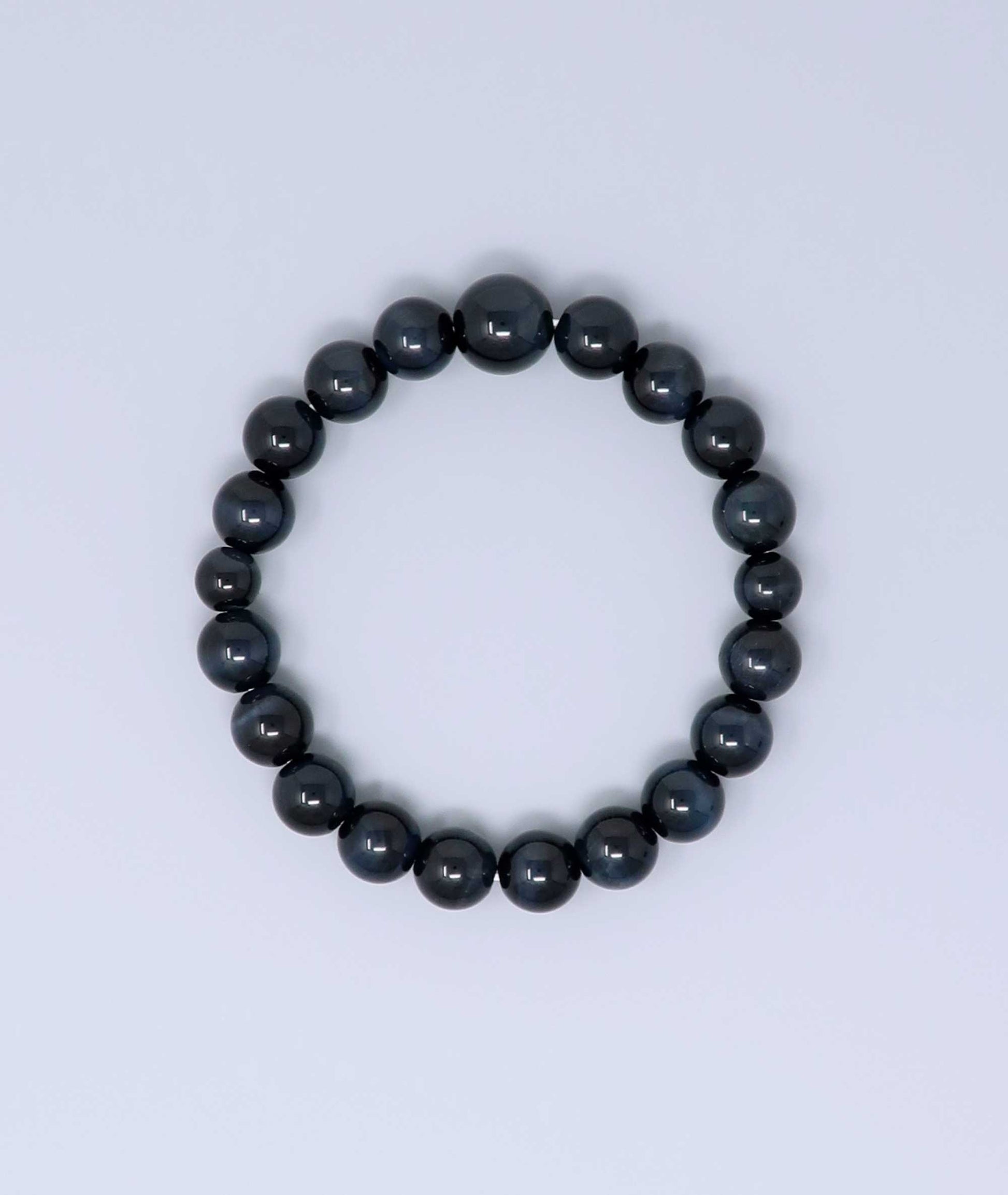 Blue Tiger’s Eye Juzu Bead Bracelet - Kyoto Kanbe Juzu