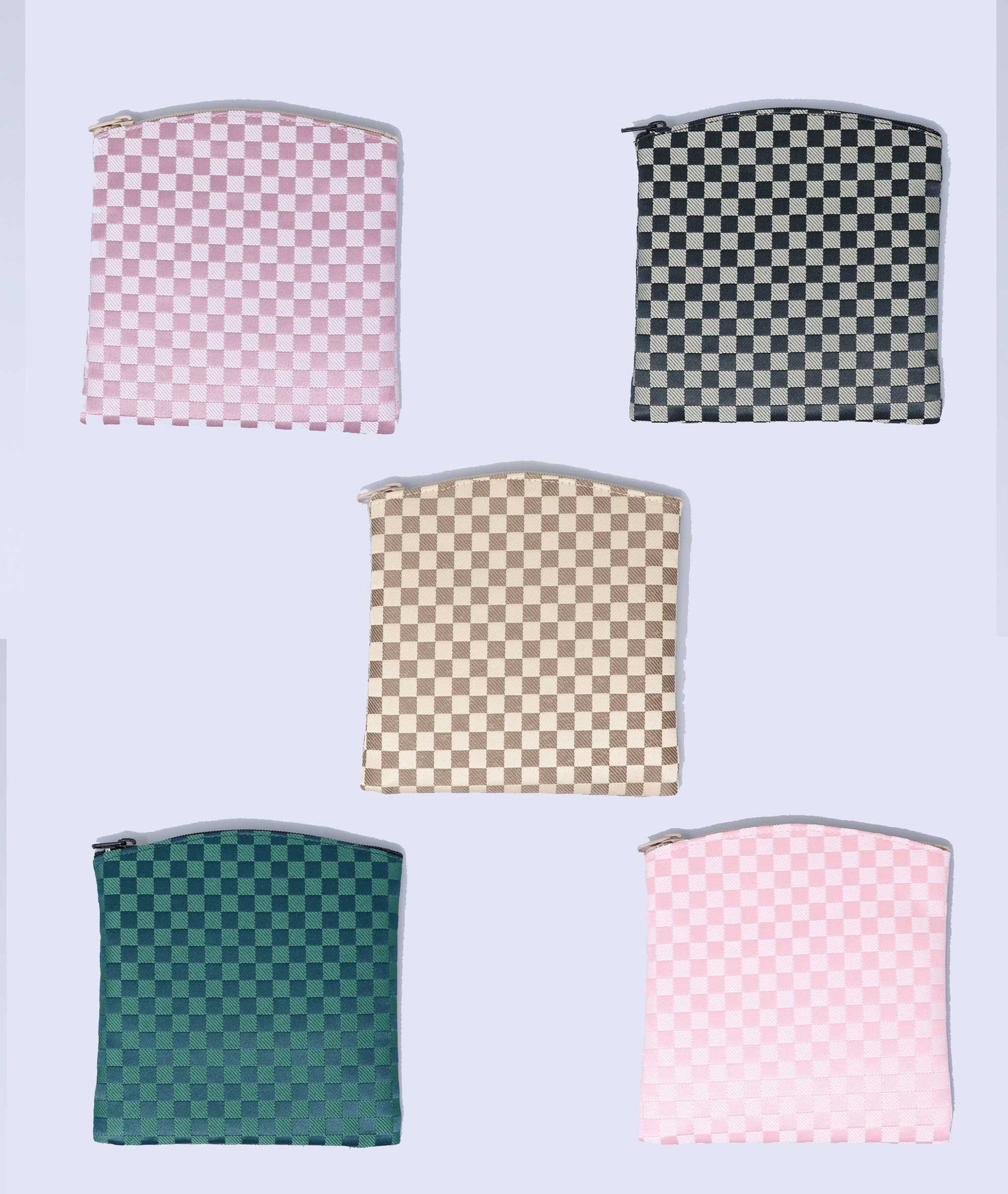 A Versatile Japanese Pouch with a Timeless Ichimatsu Pattern - Kyoto Kanbe Juzu