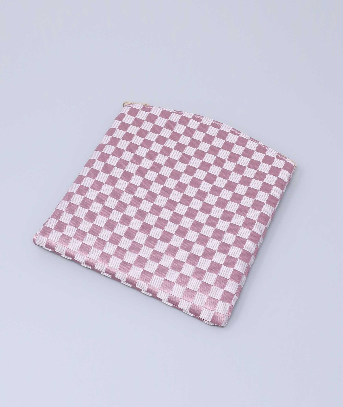 A Versatile Japanese Pouch with a Timeless Ichimatsu Pattern - Kyoto Kanbe Juzu